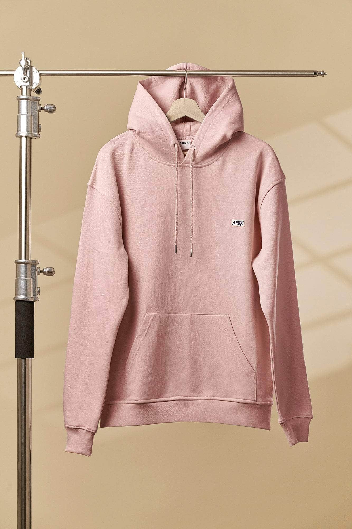 ARKK Apparel ARKK Box Logo Hoodie | Rose Blush Hoodie